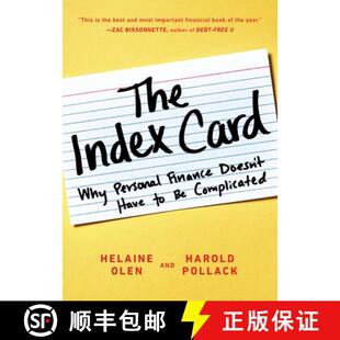 【3-4周达】The Index Card: Why Personal Finance Doesn't Have to Be Complicated [9780143130529]