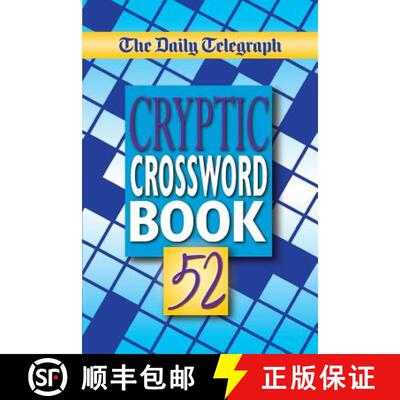 【3-4周达】The Daily Telegraph Cryptic Crosswords Book 52 [9781509893874]