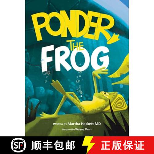 【3-4周达】精装 Ponder, the frog [9781779440631]