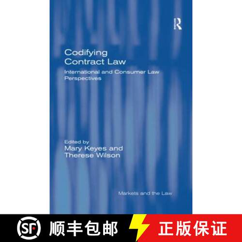 【3-4周达】Codifying Contract Law: International and Consumer Law Perspectives [9780367599942]