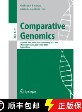 【3-4周达】Comparative Genomics : RECOMB 2006 International Workshop, RECOMB-CG 2006, Montreal, Canad... [9783540445296]