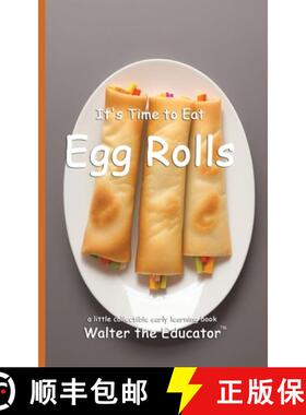【3-4周达】It's Time to Eat Egg Rolls [9798348227036]