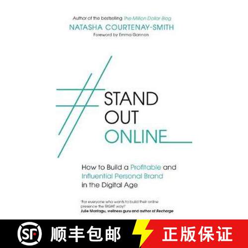 【3-4周达】#StandOutOnline: How to Build a Profitable and Influential Personal Brand in the Digital Age [9780349417967]