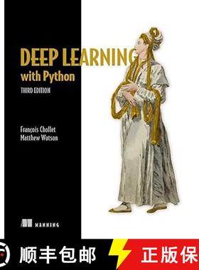 预订 Python深度学习 第三版 Deep Learning with Python, Third Edition [9781633436589]