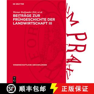 Frühgeschichte Der Landwirtschaft 预订 9783112739587 Zur III Beiträge