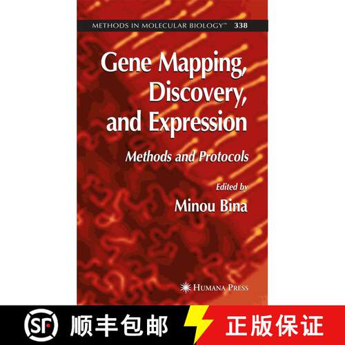【3-4周达】精装 Gene Mapping, Discovery, and Expression : Methods and Protocols [9781588295750]
