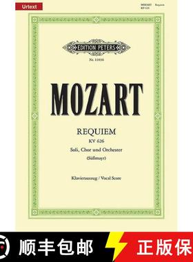 【3-4周达】Requiem in D Minor K626 (Completed by F. X. Süßmayr) (Vocal Score) [9790014107864]