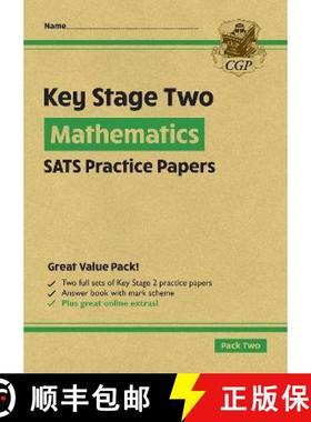 【3-4周达】KS2 Maths Year 6 SATS Practice Papers: Pack 2 - for the 2026 tests (with free Online Extras) [9781789081183]