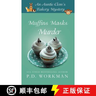 【3-4周达】Muffins Masks Murder [9781989415573]