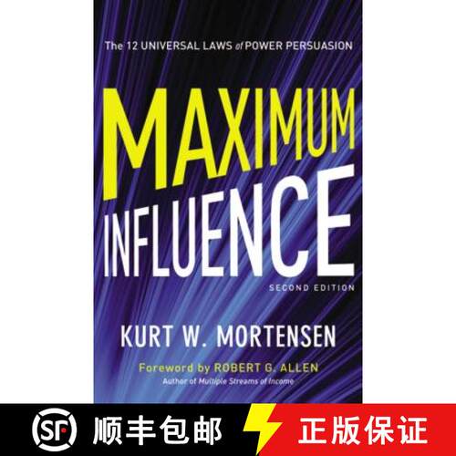 【3-4周达】The Maximum Influence: The 12 Universal Laws of Power Persuasion [9780814432099]