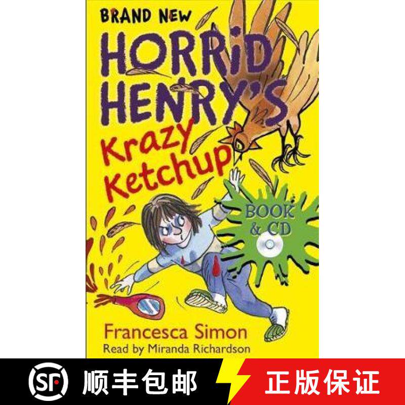 【3-4周达】Horrid Henry's Krazy Ketchup : Book 23 [9781409149941]
