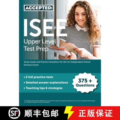 预订 ISEE Upper Level Test Prep: Study Guide and Practice Questions for the UL Independent School Ent... [9781637980224]