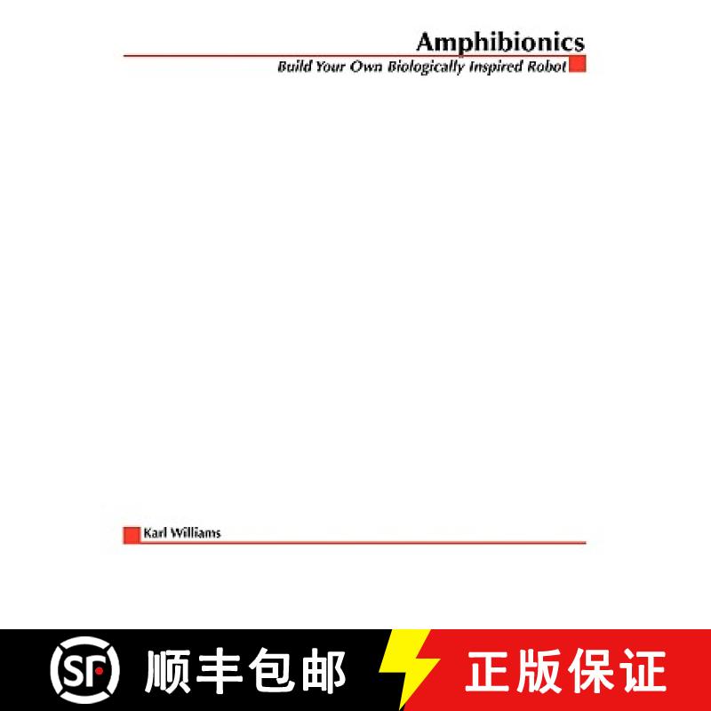 【2-3周达】Amphibionics: Build Your Own Biologically Inspired Reptilian Robot [9780071412452]