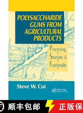 【3-4周达】Polysaccharide Gums from Agricultural Products: Processing, Structures and Functionality [9780367397999]