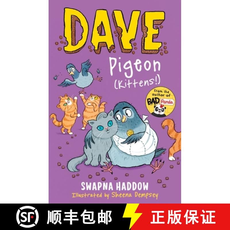 【3-4周达】Dave Pigeon (Kittens!) [9780571380190]