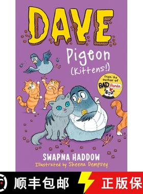 【3-4周达】Dave Pigeon (Kittens!) [9780571380190]