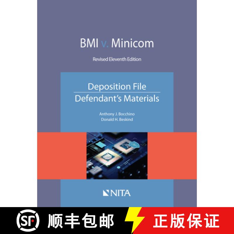 【3-4周达】BMI v. Minicom, Deposition File, Defendant's Materials [9781601569899]