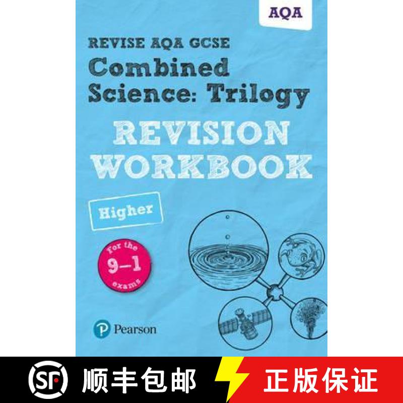 【3-4周达】Pearson REVISE AQA GCSE (9-1) Combined Science: Trilogy Higher Revision Workbook: For 2024... [9781292131689]