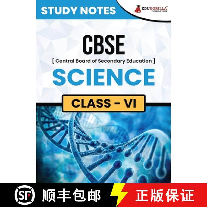 预订 CBSE (Central Board of Secondary Education) Class VI - Science Topic-wise Notes | A Complete Pre... [9789355569264]
