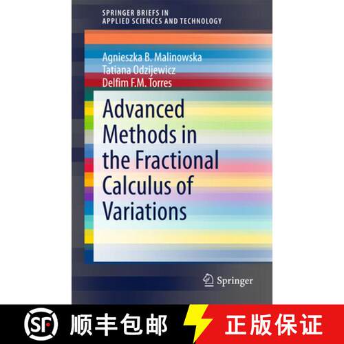 【3-4周达】Advanced Methods in the Fractional Calculus of Variations [9783319147550]