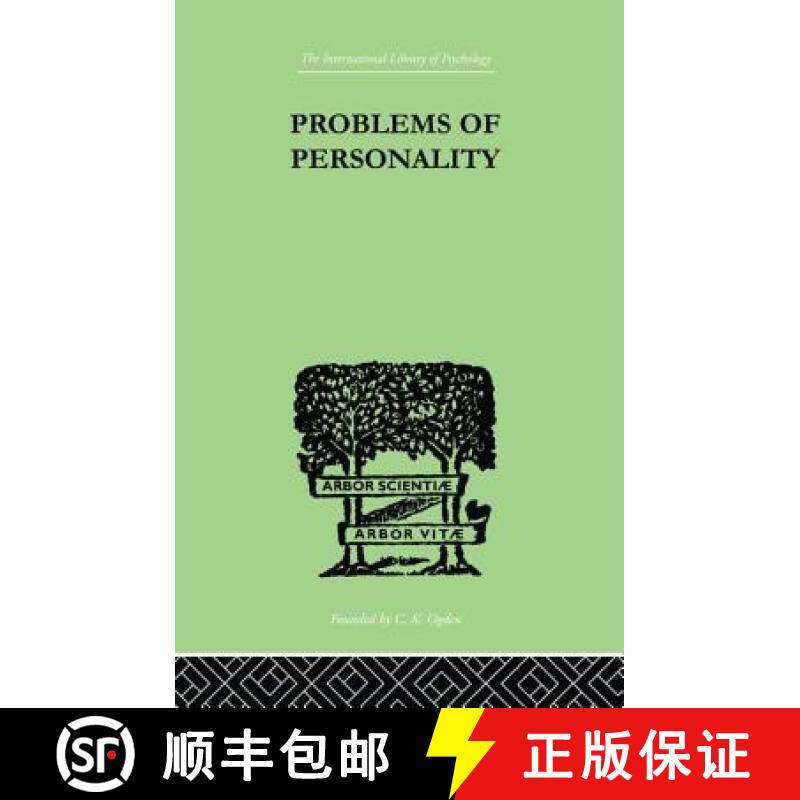【3-4周达】Problems of Personality : Studies Presented to Dr Morton Prince, Pioneer in American [9781138882515]