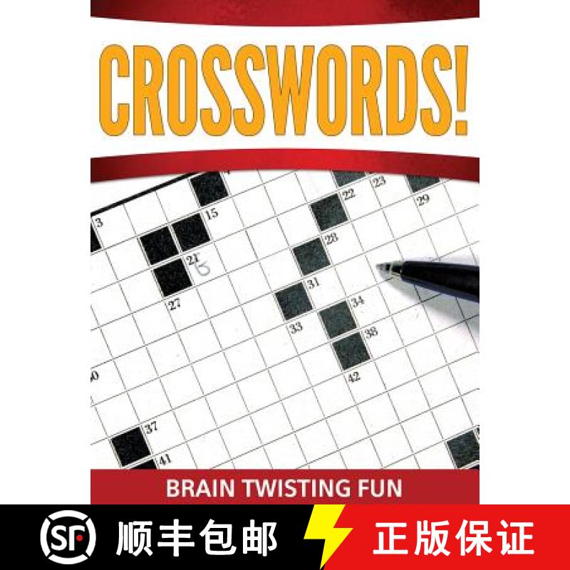 【3-4周达】Crosswords! Brain Twisting Fun [9781681450933]