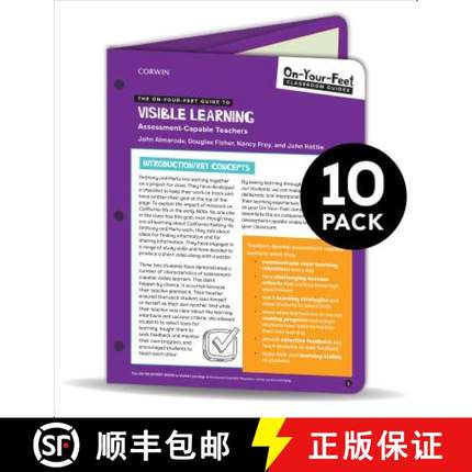 预订 BUNDLE: Almarode: The On-Your-Feet Guide to Visible Learning: Assessment-Capable Teachers: 10 Pa... [9781544393346]