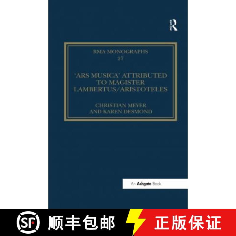 【3-4周达】The 'Ars Musica' Attributed to Magister Lambertus/Aristoteles [9780367599140]