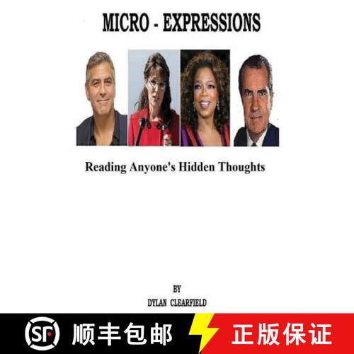 【3-4周达】Micro-Expressions: Reading Anyone's Hidden Thoughts [9780930472245]