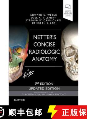 【3-4周达】Netter's Concise Radiologic Anatomy Updated Edition [9780323625326]