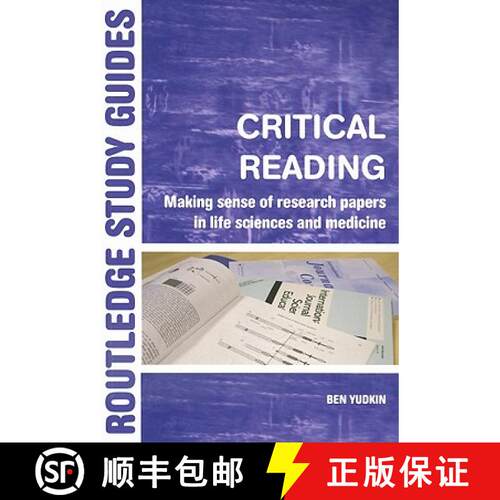 【3-4周达】Critical Reading : Making Sense of Research Papers in Life Sciences and Medicine [9780415303224]