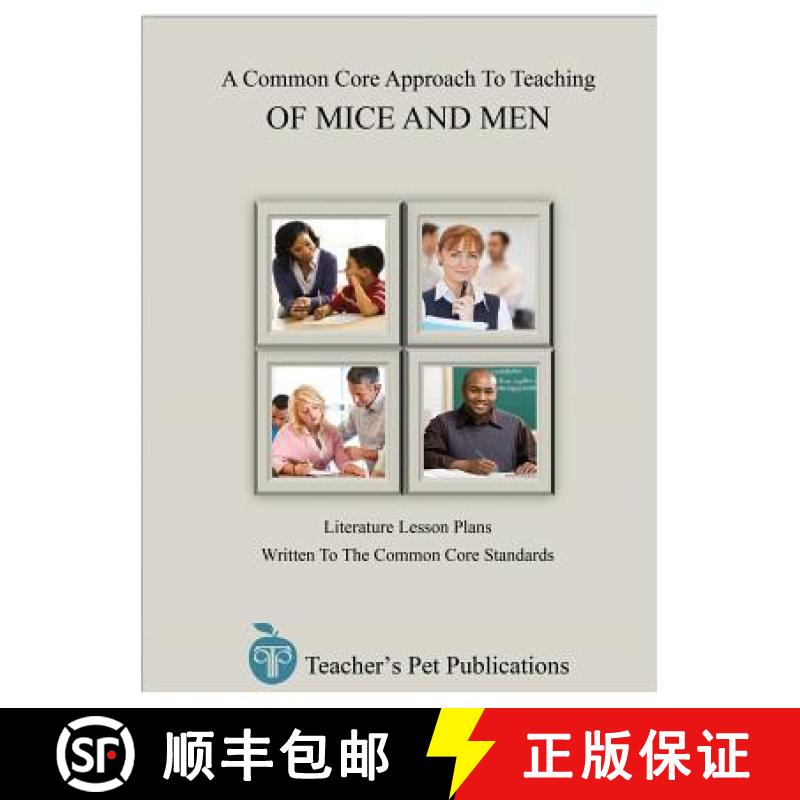 【3-4周达】A Common Core Approach to Teaching of Mice and Men [9781602495043]