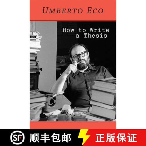 【3-4周达】How to Write a Thesis [9780262527132]