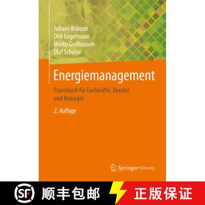【3-4周达】精装 Energiemanagement: Praxisbuch für Fachkräfte, Berater und Manager (2., überarb. Au... [9783658269180]