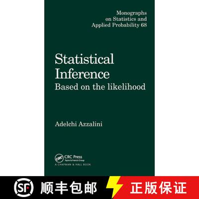 【3-4周达】Statistical Inference Based on the likelihood: Based on the likelihood [9781032478012]