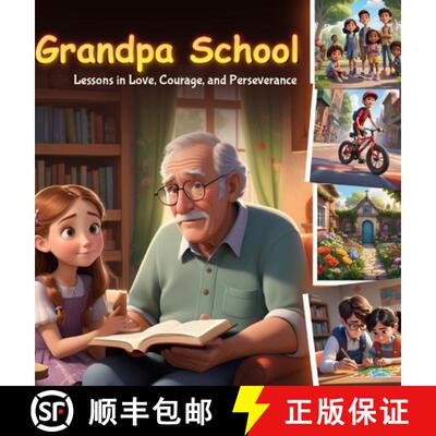 【3-4周达】精装 Grandpa School: Lessons in Love, Courage and Perseverance [9781087887890]