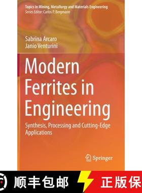 【3-4周达】Modern Ferrites in Engineering : Synthesis, Processing and Cutting-Edge Applications [9783030789879]