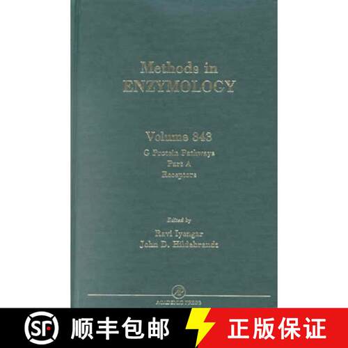 【3-4周达】精装 G Protein Pathways, Part A: Receptors: - G Protein Pathways, Part A: Receptors Recept... [9780121822446]