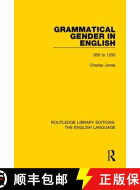 【3-4周达】Grammatical Gender in English: 950 to 1250 [9781138919488]