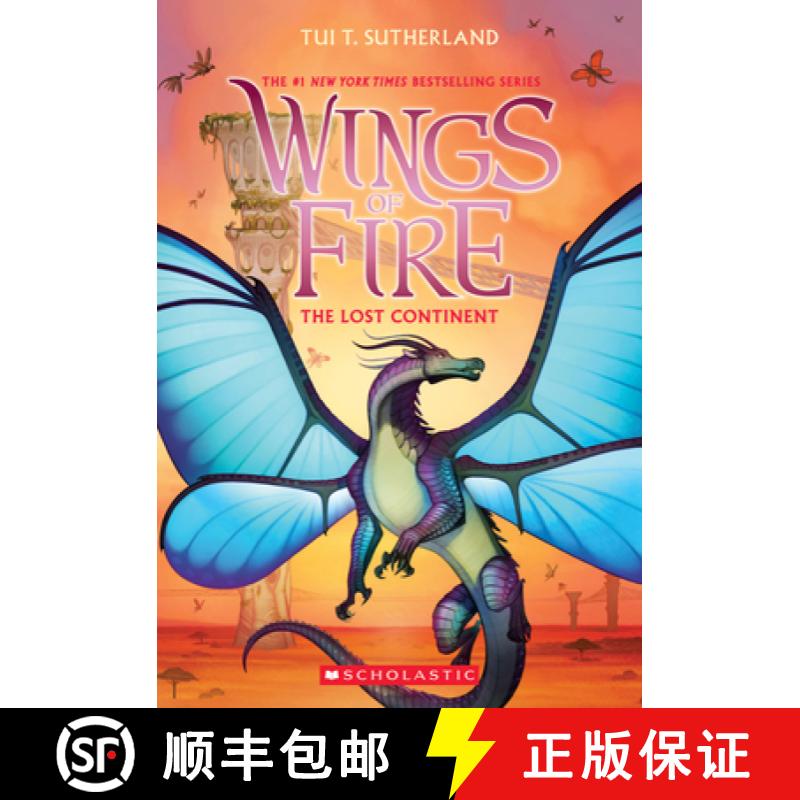 【3-4周达】The Lost Continent (Wings of Fire, Book 11): Volume 11 [9781338214444]
