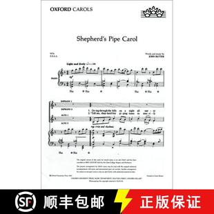【3-4周达】Shepherd's Pipe Carol: SSA Vocal Score (SSAA vocal score) [9780193854796]