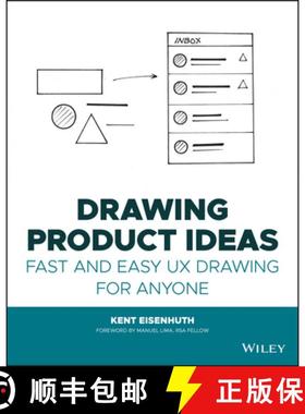【3-4周达】Drawing Product Ideas - Fast and Easy UX Drawing for Anyone [9781119835851]