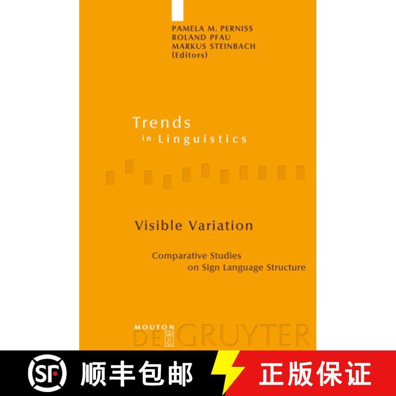 预订 Visible Variation: Comparative Studies on Sign Language Structure [9783110195781]