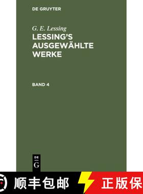 【3-4周达】精装 Lessing's ausgewählte Werke Lessing's ausgewählte Werke [9783112345719]
