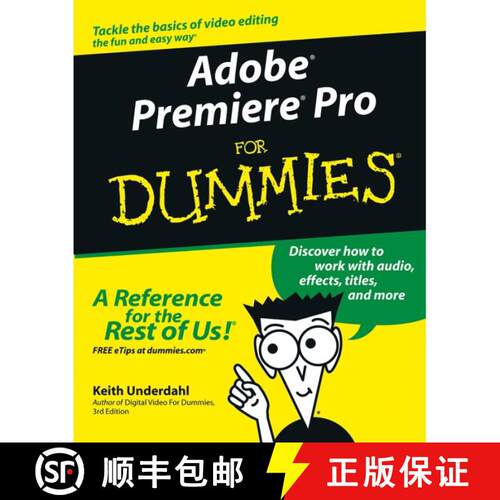 【3-4周达】Adobe Premiere Pro For Dummies [Wiley计算机] [9780764543449]