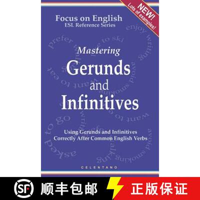 【3-4周达】English Gerunds and Infinitives for ESL Learners;  Using Them Correctly After Common Engli... [9780557016037]