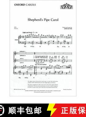 【3-4周达】Shepherd's Pipe Carol: SSA Vocal Score (SSAA vocal score) [9780193854796]