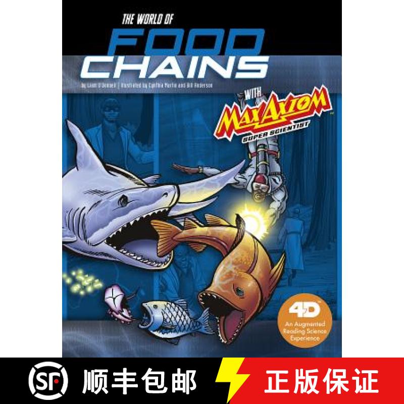 预订 World of Food Chains with Max Axiom Super Scientist: 4D An Augmented Reading Science Experience:... [9781543529623]