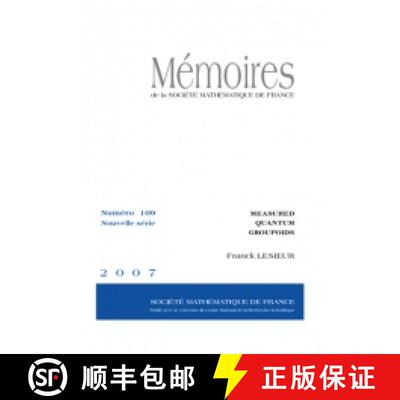 预订 Measured quantum groupoids 法国数学学会 [9782856292334]