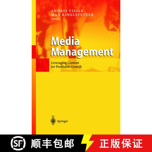 【3-4周达】精装 Media Management : Leveraging Content for Profitable Growth [9783540440055]
